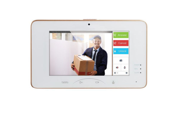 AVDS830T, Video Intercom Indoor Station with 7-inch Touch Screen