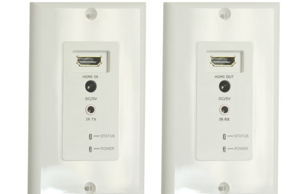HDMI- EC200W – HDMI Extender Wall Plate over Cat5e/6